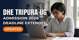DHE Tripura UG Admission 2026 Deadline Extended to June 10